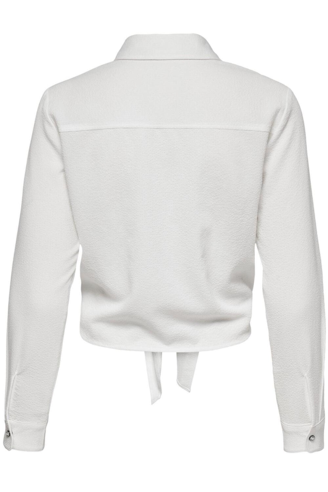 ONLLECEY LS KNOT SHIRT NOOS 15195910 Cloud Dancer